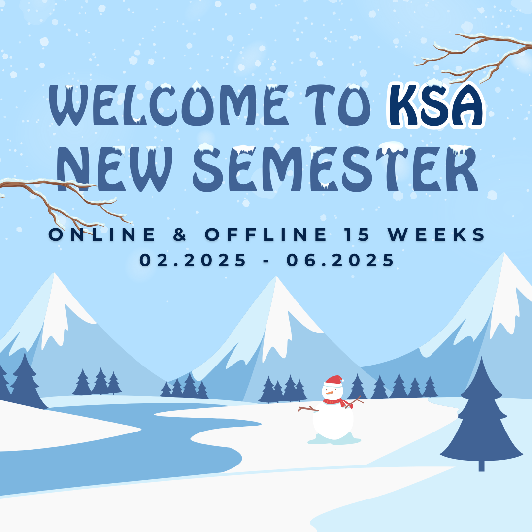 Enrollment begins for the February 2025 semester (ages 16 and up)